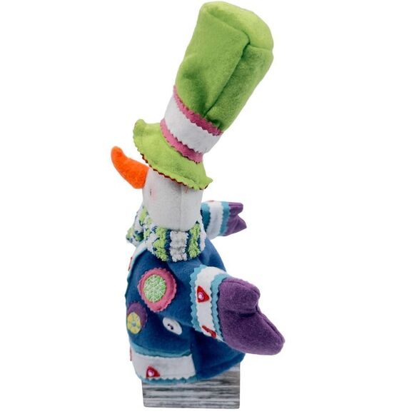 Vintage Snowman Bottle Cover Puppet - Picture 5 of 8